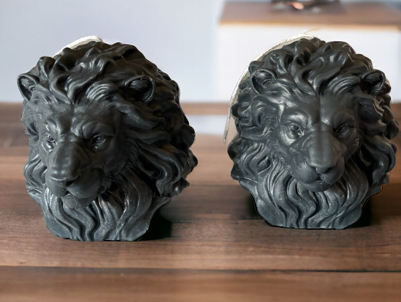 Lion Head Candle