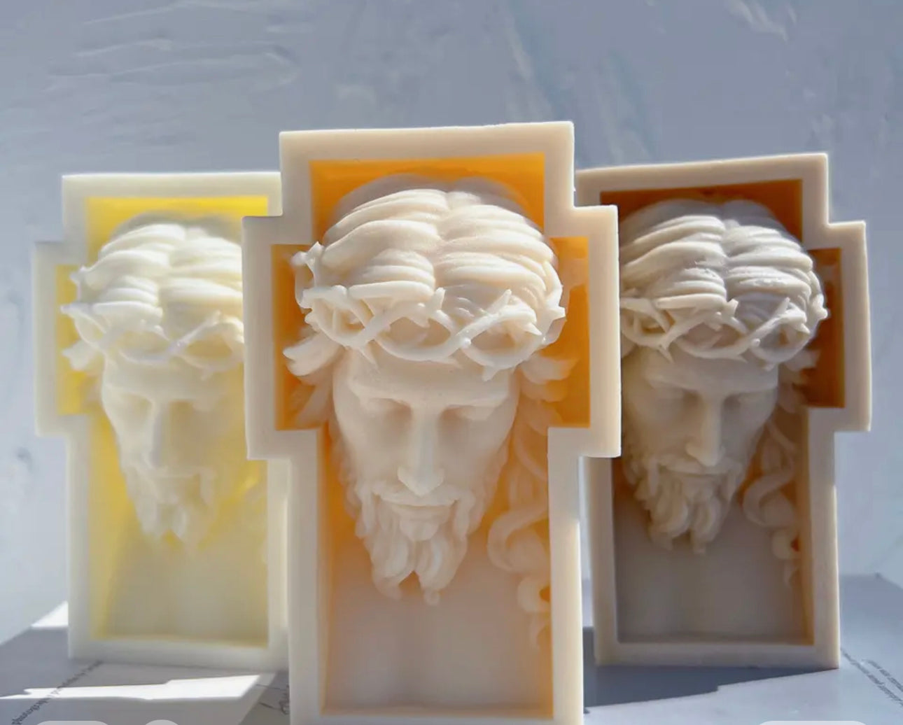 Jesus 3D Sculpted Scented Candle